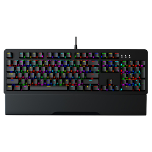 Zolveisa AK104 Mechanisch Gaming Toetsenbord – 104 Keys – RGB Backlit – Zwart – Blue Switches – Full Size Keyboard