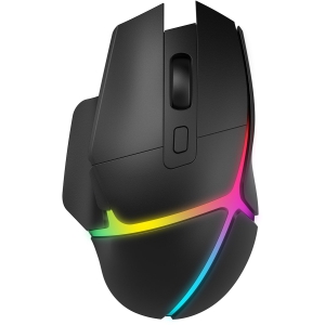 Zolveisa G11 Wireless Gaming Mouse – Tri-Mode Bluetooth & USB – RGB – 7200 DPI – Ergonomic – Rechargeable – Black